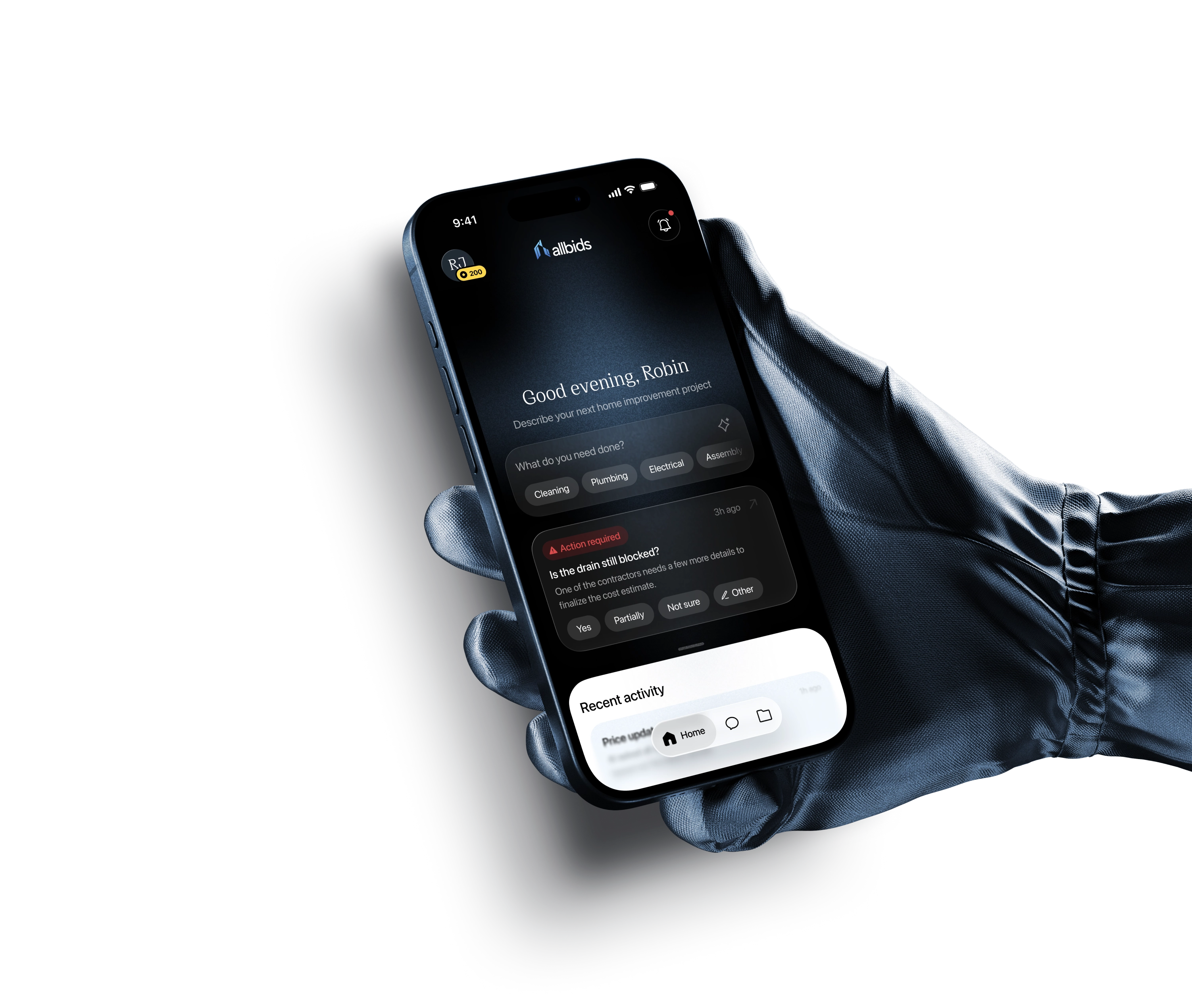 allbids app screenshot